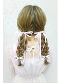 編み下ろし（ヘアセット）