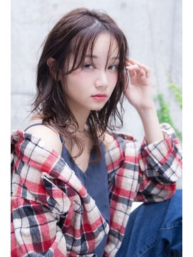 シエナ 渋谷(Siena) siena　ショコラブラウン×ゆるふわミディ　渋谷