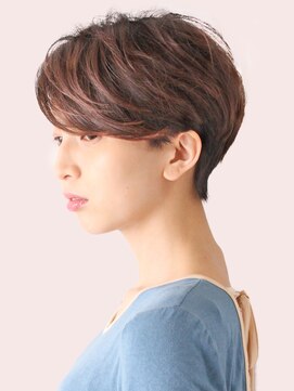 ロビー 表参道(ROBBY) 耳かけスッキリ丸みショート☆アッシュブラウン