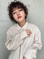 テテ ニコ(tete nico)&nbsp;【太田彩未】マッシュショート　外国人風くせ毛パーマ