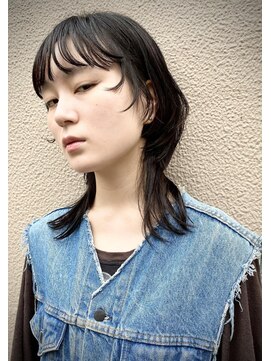 クリアオブヘアー リット(CLEAR of hair LiT) 黒髪ウルフスタイル