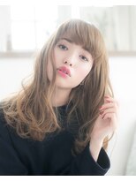 クロエ バイ ラヴィズム 内野店(CLOE by LUVISM)&nbsp;ミルクティーベージュ×重ためロブ