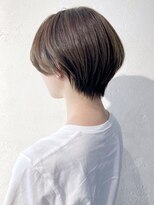 アルバム 新宿(ALBUM SHINJUKU)&nbsp;丸みカーキショート_セシルカットココアブラウン_ba294114