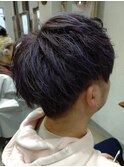 ハイライトで作るパープルカラー