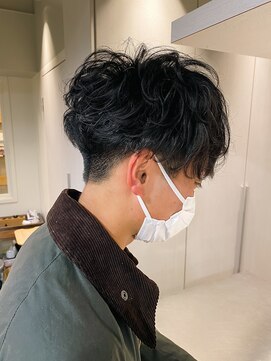 ルーカス(LUCAS) スパイラルパーマ×刈り上げマッシュ!