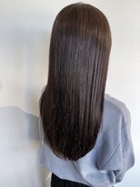 オンリエド ヘアデザイン(ONLIed Hair Design) 【ONLIed】ダークグレージュ＆艶感ロングスタイル