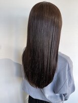 オンリエド ヘアデザイン(ONLIed Hair Design)&nbsp;【ONLIed】ダークグレージュ＆艶感ロングスタイル