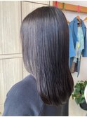 【ES名東店 田中】 Winter Style #15 暗髪縮毛矯正