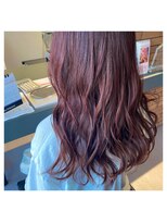 アンプヘアー 二条店(unpeu hair) イルミナカラー　ピンク