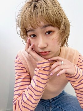 チェリッシュ 亀有(CHERISH) ハイトーンカラーのレイヤーショート