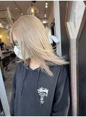 20代30代40代/ミルクティーベージュ/切りっぱなし［溝の口］