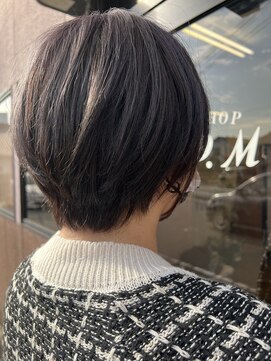 ヘアショップ ホップエム(HAIR SHOP HOP M) グレイラベンダー/アンブレラカラー