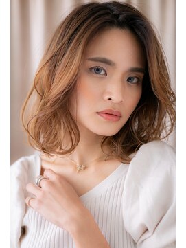 モッズヘア 越谷(mod's hair) 外国人風カラーバリアージュ逆グラデーションZ越谷10代20代30代