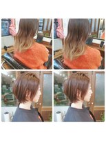 ポリフィッシュ(POLIFISH)&nbsp;ショートボブ　ショート中間スタイル