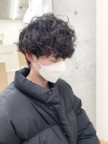 エフバイラブランシュ 大宮東口店(ef by La Blanche)&nbsp;スモーキー質感パーマスタイル/大宮/髪質改善/韓国/オージュア