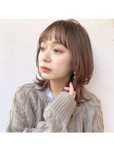 ブラン(Le BLANC) 【イシザキ】レイヤーたっぷりミディアムウルフ