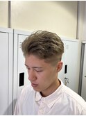 【平山 明樹】似合わせメンズカット＋ミルクティーカラー