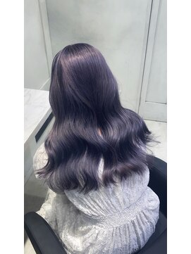 アソビセカンド 原宿(ASOBI 2nd) ダブルカラー/原宿/韓国/ブリーチ/ラベンダーカラー