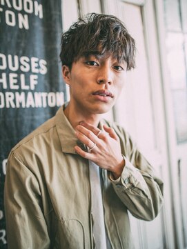 レックス 小岩(Lex) マッシュパーマ/ウルフ/アッシュブラック/カルマパーマ[小岩駅]