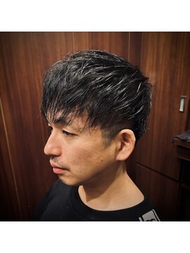 ヒロギンザバーバーショップ 新宿店(HIRO GINZA BARBER SHOP) ビジネスにも！ナチュラルショートヘア