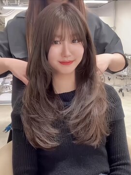 ファンド 千葉(fand) ミディアムレイヤーカット/ワンホンカット/似合わせカットMANAMI