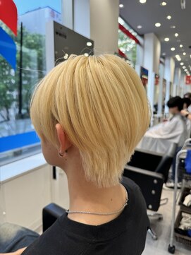 オーシャントーキョー 仙台(OCEAN TOKYO) 韓国マッシュセンターパートカルマパーマニュアンスパーマウルフ