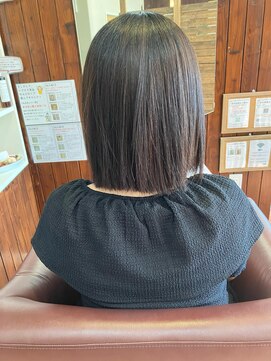 ナオス(NAOS) 髪質改善/30代40代/ミディアム/ストレートエステ