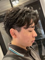 オーシャントーキョー サニー 原宿(OCEAN TOKYO Sunny)&nbsp;ニュアンスパーマセンターパートダウンパーマ