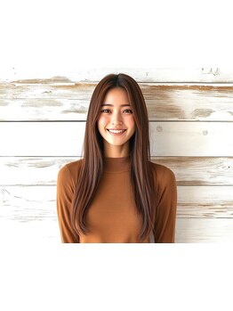 クセをしっかり伸ばすのに自然で柔らかな仕上がり◎髪質改善で広がりを抑え、湿気や乾燥に負けない美髪に♪