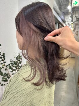 キラ 原宿(KILLA) #イヤリングカラー#インナーカラー#ダブルカラー#レイヤー#小出