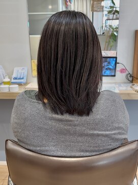 コノアラボ 守谷店(Conoah labo) くびれヘア/アプリコットオレンジ/ハイライトカラー/守谷/白髪