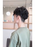 メンズふんわりパーマ