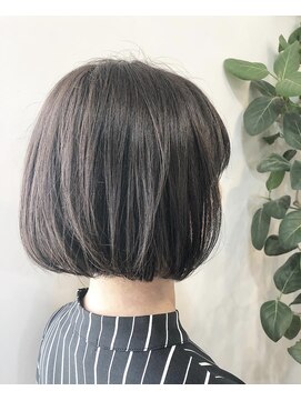 アランアラン ヘアー(alan alan hair) アゴラインの内巻きボブ