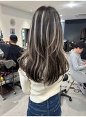 縮毛矯正髪質改善ハイライトレイヤーカット枚方美容室エクステ
