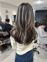 キング 枚方店(K!ng)&nbsp;縮毛矯正髪質改善ハイライトレイヤーカット枚方美容室エクステ