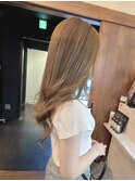 透け感♪アッシュベージュ