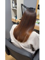 スリーク バイ ロイ 円町本店(sleek by roy)&nbsp;寝癖もつかないさらさら髪質改善ストレート。