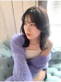 〈藤間〉大人かわいいくびれヘア/顔まわりレイヤー/韓国ヘア