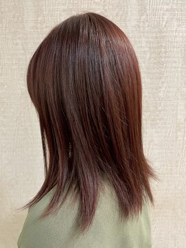 リファインヴェール めじろ台店 くびれヘア/アプリコットオレンジ/夏のヘアアレンジ/めじろ台