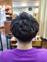 レベル 葛西店(LEVEL) パーマ マッシュ メンズカット/葛西メンズ/葛西ヘッドスパ