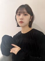 ロンドフルール 大宮東口(Lond fleur) くびれヘア/アプリコットオレンジ/髪質改善/縮毛矯正/前髪/大宮