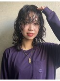 high layer ,digital perm