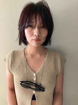 リビング 津田沼(LIVING) 黒髪/オリーブグレー/小顔/ココアベージュ/津田沼駅