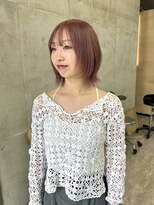 バド(bado)&nbsp;ピンクベージュ/透明感カラー／レイヤーカット／髪質改善/本町