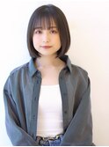 似合わせシアーカラー大人ボブ