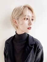 アイニ 天王寺アポロ店(aini)&nbsp;カラーハイライトハッシュカットレイヤーカットボブ髪質改善