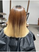 髪質改善ストレート