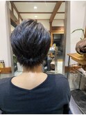 【つくば】女性らしさを残した美シルエットショート