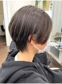宇都宮ハンサムショートカットショートボブタッセルボブウルフ