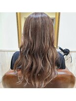 ヘアーズ ロッソ(hair's ROSSO)&nbsp;ナチュラルブラウン×ハイライト[30代40代50代]